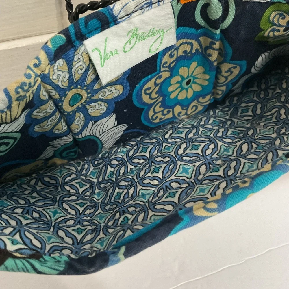 Vera Bradley Bermuda Blue Trifold Wallet - Picture 6 of 6